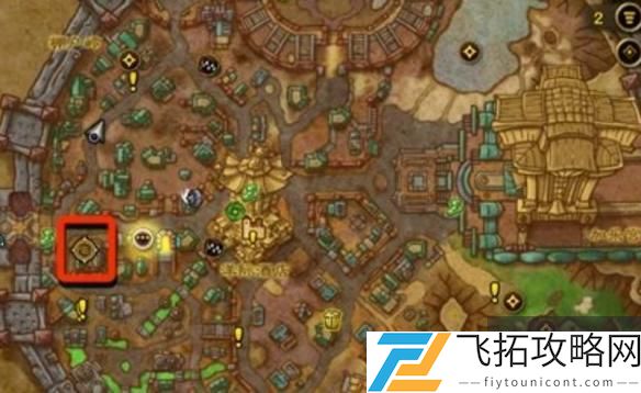 魔兽世界小号快速前往安德麦方法