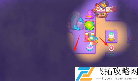 保卫萝卜4阿波与魔法宝藏第72关通关攻略