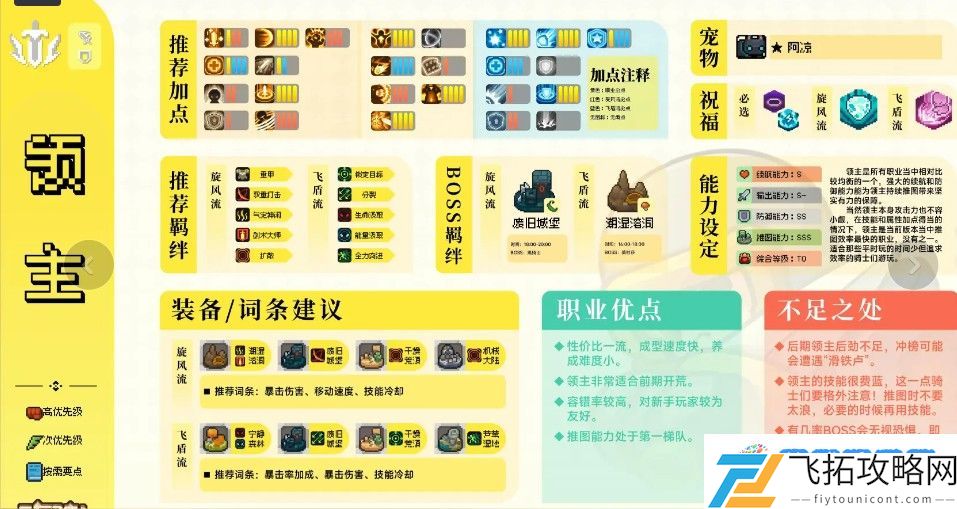 元气骑士前传领主装备怎么选 领主装备推荐