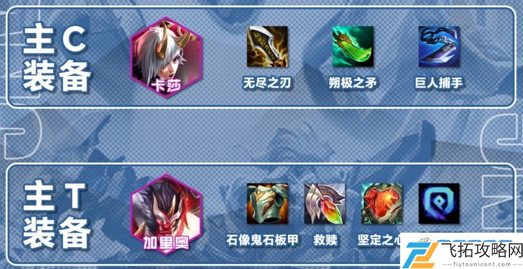 云顶之弈s11赛季卡莎主C怎么玩 s11赛季卡莎主C阵容搭配推荐