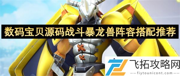 数码宝贝源码战斗暴龙兽最佳阵容搭配-新手与高手的对比分析