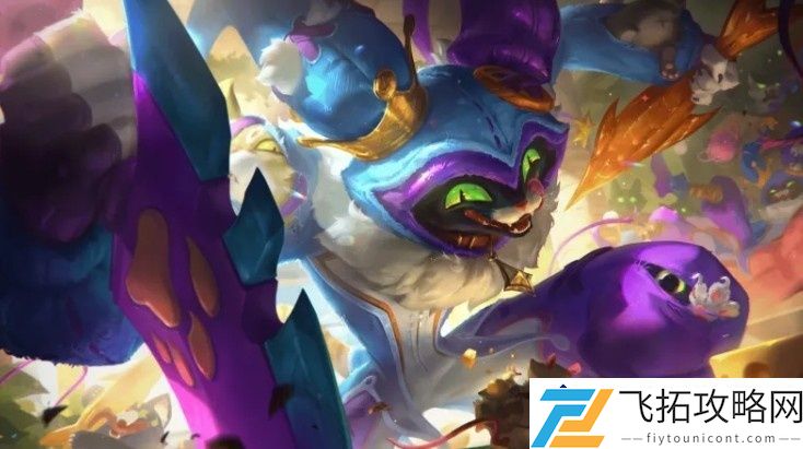 愚人节LOL皮肤原画爆料：石头人、布隆、纳亚菲利的趣味设计