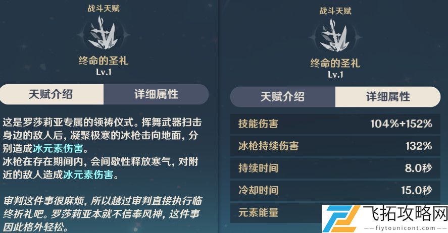 原神罗莎莉亚可以培养吗?