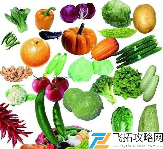 各种口味的水果和蔬菜:芒果、草莓、茄子、丝瓜、黄瓜 2 的奇妙组合