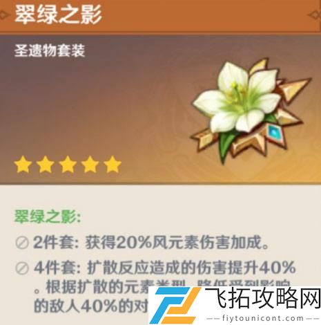 原神温迪武器圣遗物搭配词条推荐