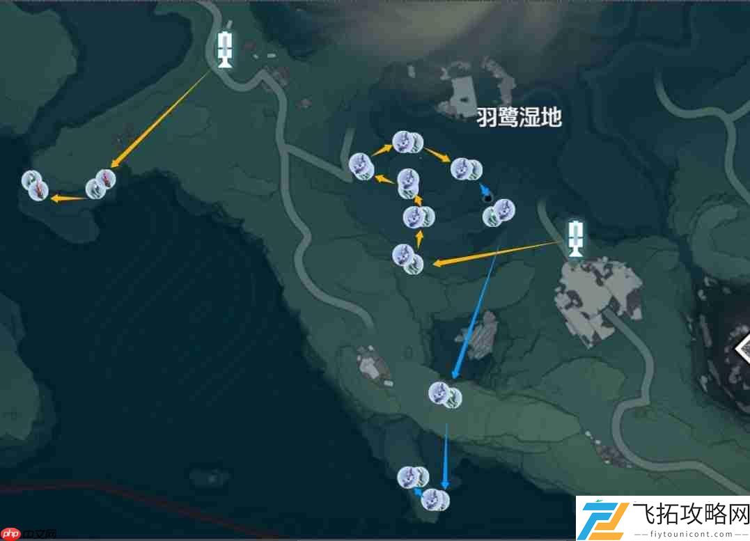 鸣潮紫金簇刷新位置大全