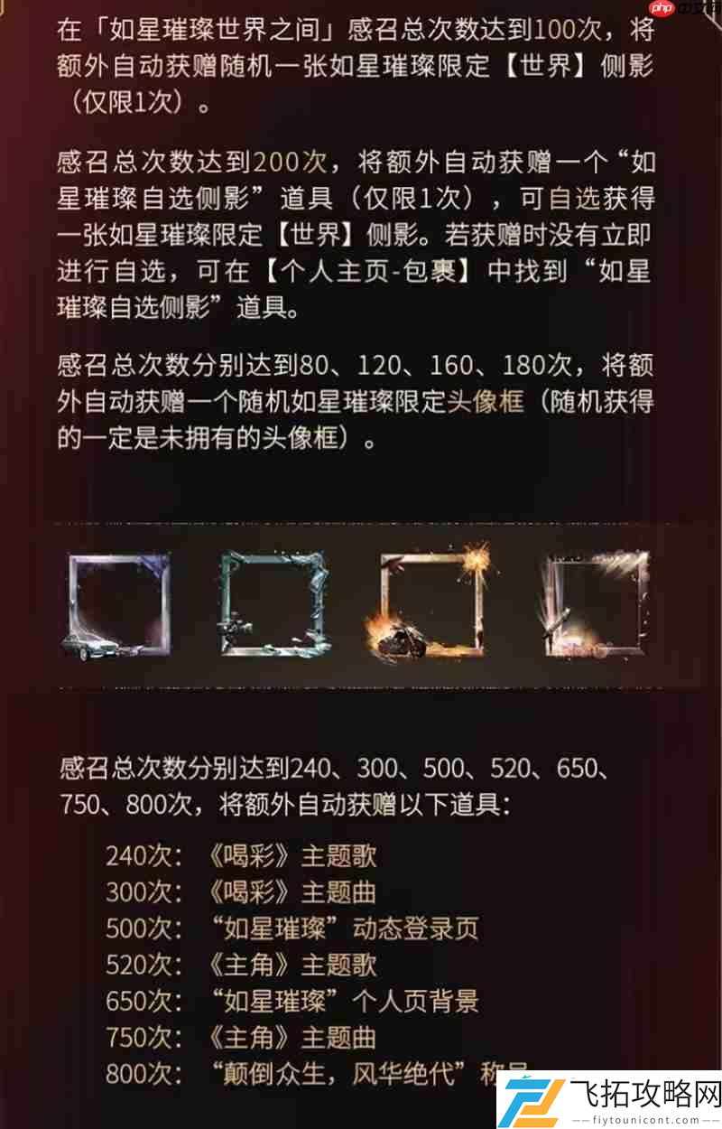 世界之外如星璀璨世界之间活动规则介绍