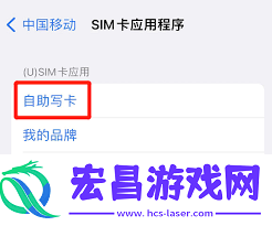 iPhone如何自行写入SIM卡信息