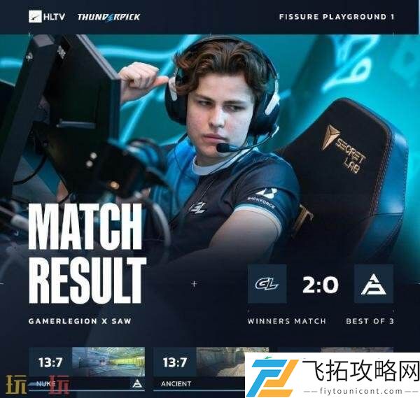 CS2裂变天地S1第二日赛果！LVG携手TYLOO晋级