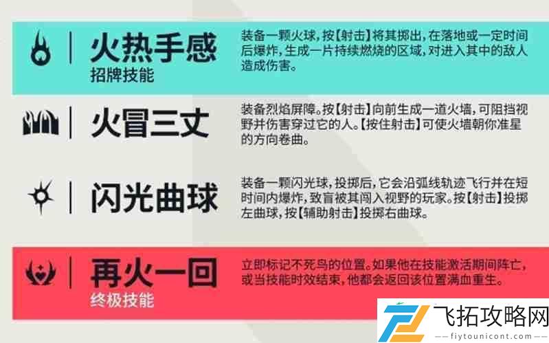不死鸟技能详细解析