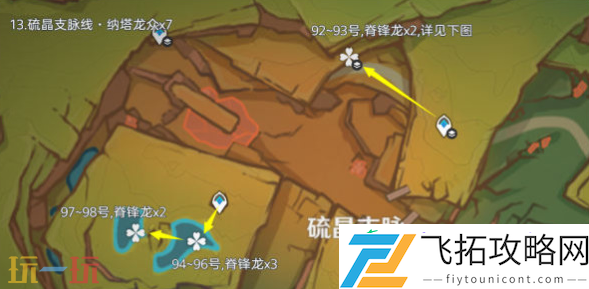 纳塔龙众讨伐路线位置分享