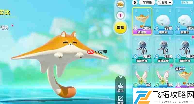 艾比橘福猫捕捉教程
