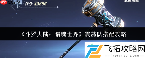 斗罗大陆猎魂世界震荡队搭配攻略