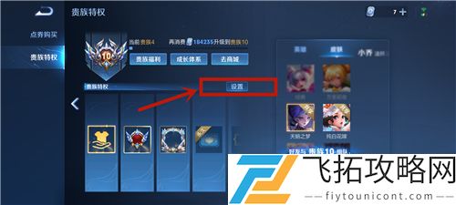 王者荣耀V10共享皮肤怎么关闭