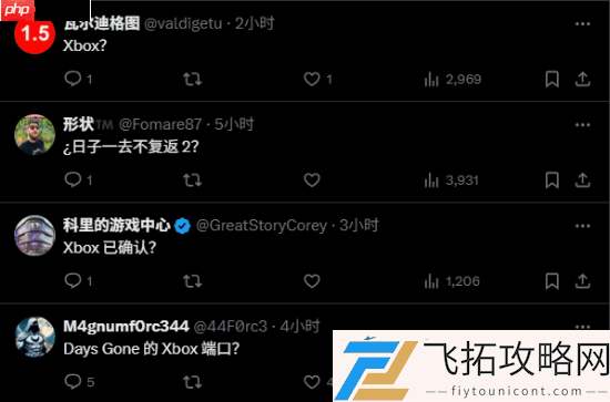 往日不再开发商Bend发神秘动态