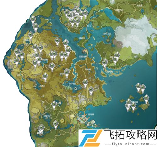 原神清心采集点在哪里