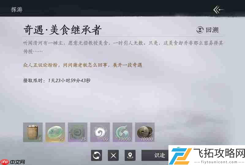 美食继承者奇遇攻略