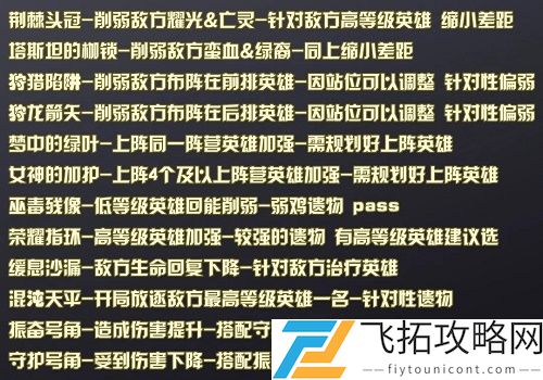 剑与远征无尽之弈玩法技巧攻略