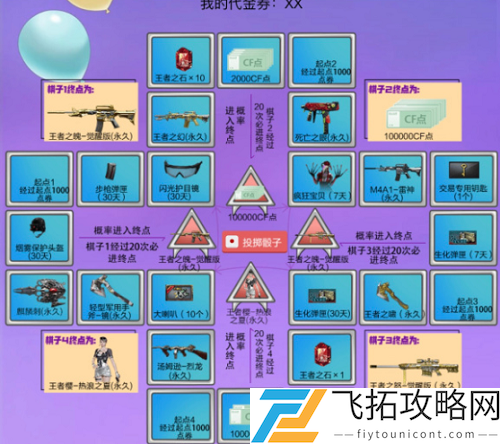 CF王者飞行棋2021几圈必进