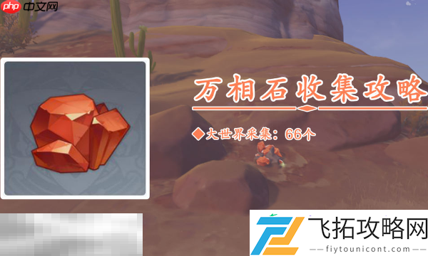 万相石采集路线