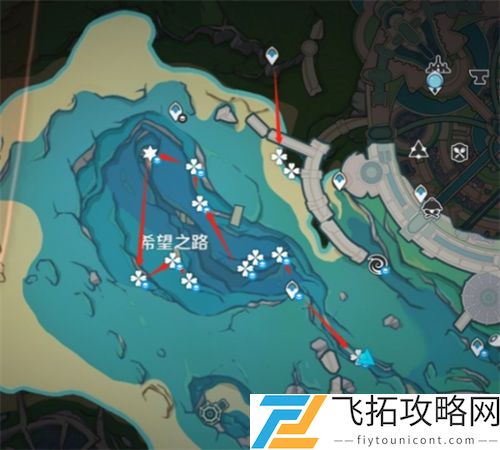 原神枫丹海露花最佳收集路线介绍