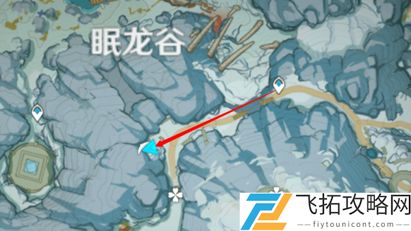 原神雪山三个匣子位置分布图