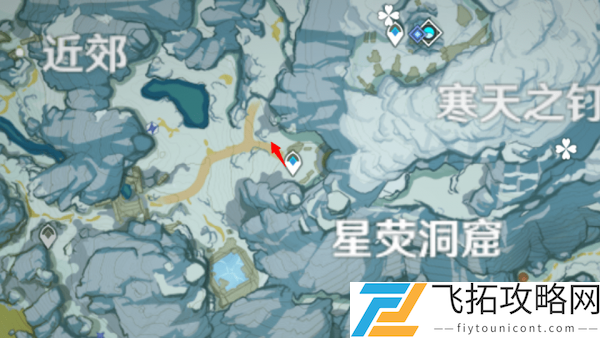 原神雪山三个匣子位置分布图