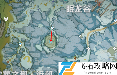 原神雪山石碑位置分布图