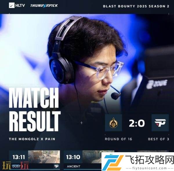 Blast赏金赛S2线上赛结束！八强名单正式出炉！