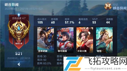 王者荣耀S21赛季结束时间确定是24号几点