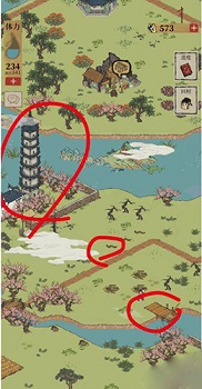江南百景图又见桃花村钓鱼在哪