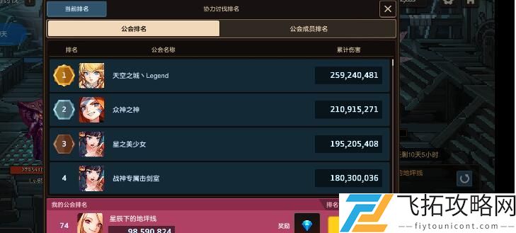 坎公骑冠剑公会战奖励介绍