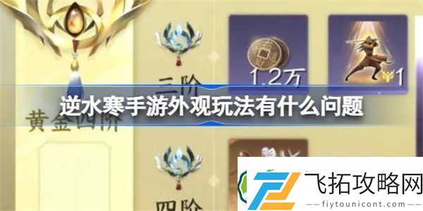 逆水寒手游外观玩法有什么问题