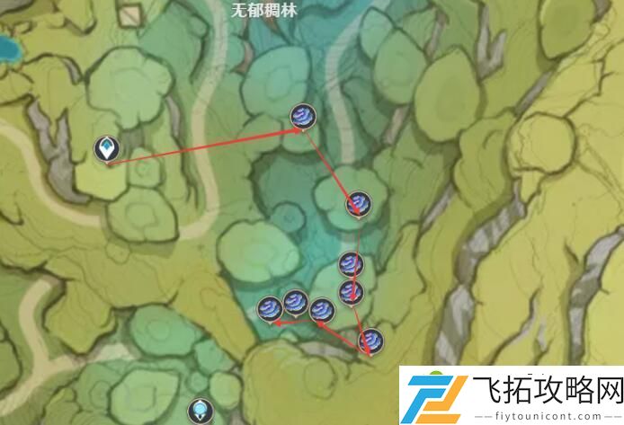 原神树王圣体菇采集位置介绍