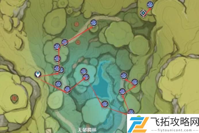 原神树王圣体菇采集位置介绍