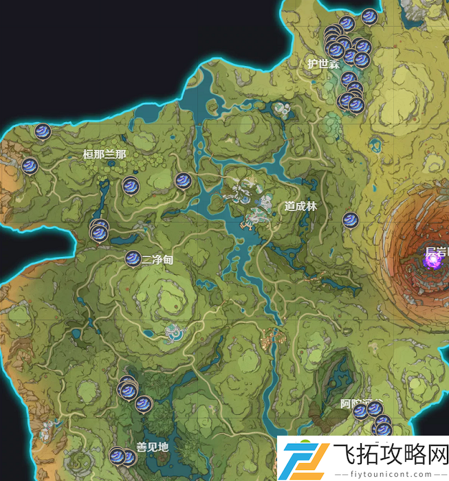 原神树王圣体菇采集位置介绍
