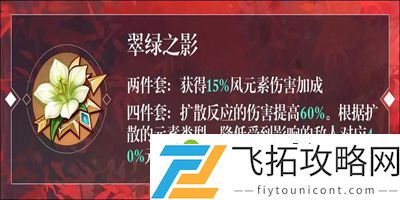 珐露珊圣遗物搭配攻略