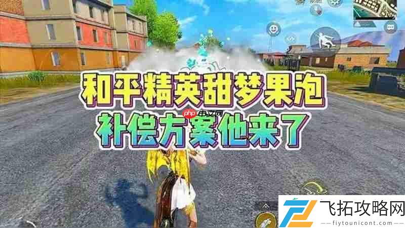 和平精英甜梦果泡烟雾弹怎么退款