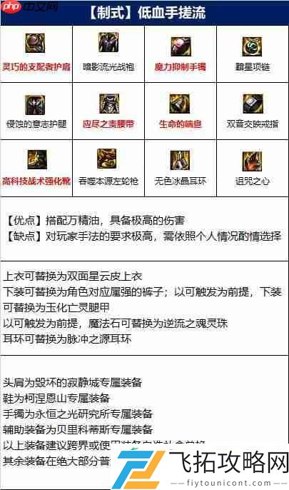 地下城与勇士110级男漫游毕业装备展示