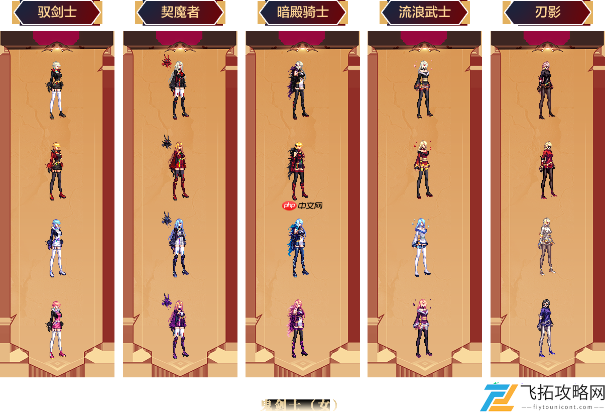 全职业一觉燃魂装扮外观