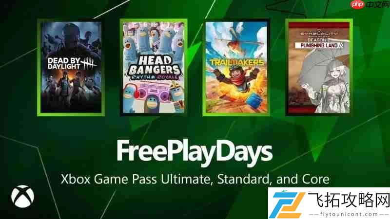 本周末Xbox免费试玩游戏阵容公布