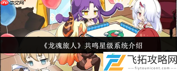 龙魂旅人共鸣星级系统解析