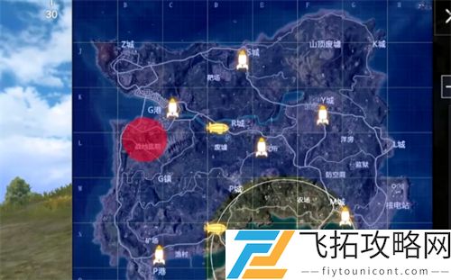 和平精英上太空的火箭在哪里