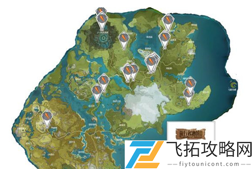 原神胡萝卜在哪里采集位置分布图