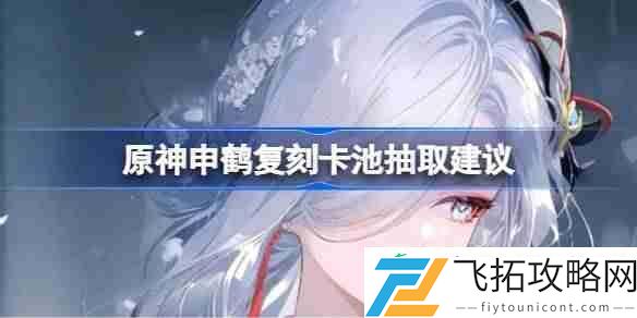 原神申鹤复刻卡池要不要抽