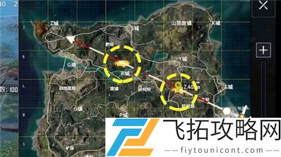 和平精英飞艇位置刷新点在哪