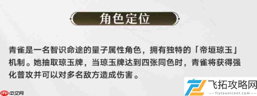 青雀信息一览