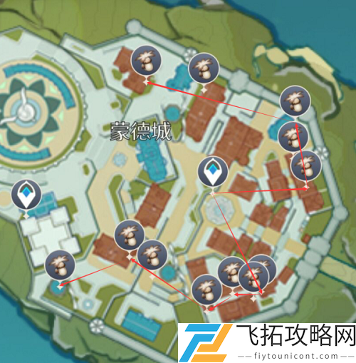 原神慕风蘑菇采集地点在哪分布图