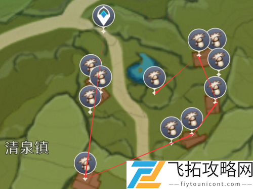 原神慕风蘑菇采集地点在哪分布图