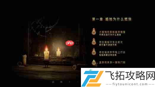 蜡烛人第一章第一关图文攻略